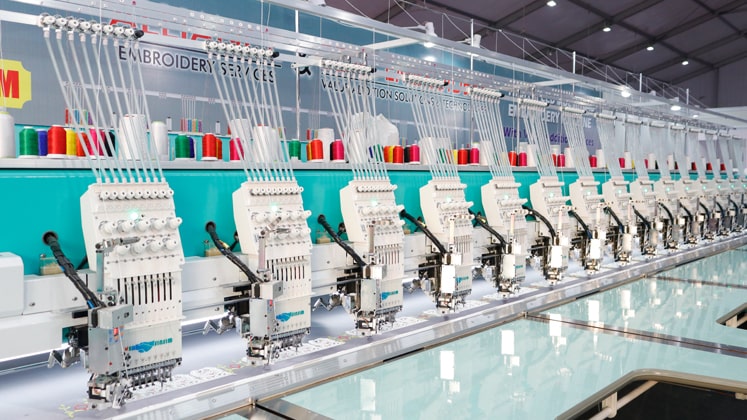 Industrial Embroidery Machines